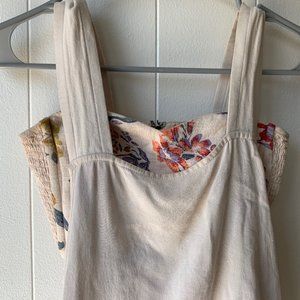 Urban Outfitters Linen Smock Top